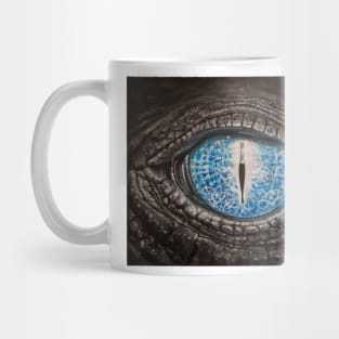 "Crocodile Eye: Perspective on Time" Mug